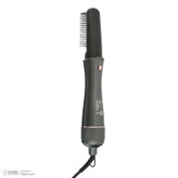 سشوار برسدار حالتدهنده پرنسلی مدل PR331AT با موتور DC، توان 240 وات، تنظیمات دما یک حالته، تنظیم سرعت دو سرعته، سری صافکننده، همراه با سری شانهدار، برس گرد پهن، برس تخت، متمرکزکننده پهن، سری دندانهدار و کیف نگهدارنده