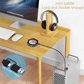 هاب داک استیشن7 پورت مدل multi port wireless charger-7port