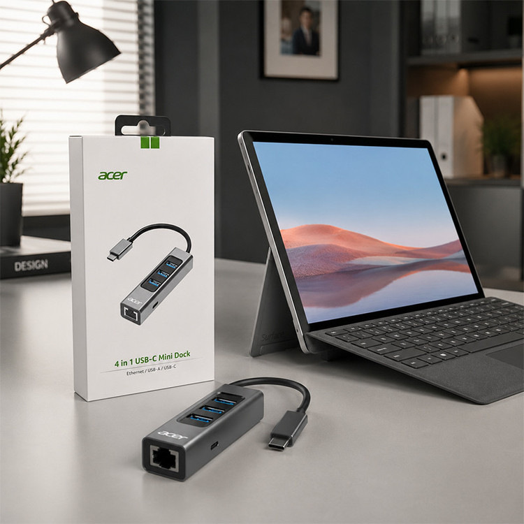 هاب 5 پورت USB-C ایسر مدل ODK3GO