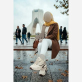 کتونی لژدار طبی زنانه مدل نایک با زیره PU و رویه کتان و پختی