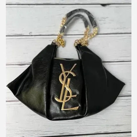کیف زنانه مجلسی و اسپرت مدل یاشیل جنس چرم رنگ مشکی