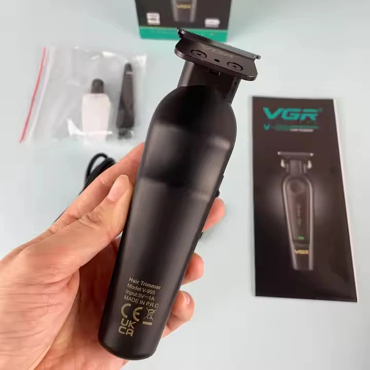 ماشین اصلاح وی جی آر مدل VGR V-995 با تیغه استیل ضد زنگ و برش مستقیم