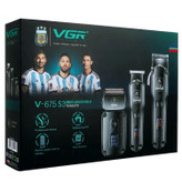 ست ماشین اصلاح سه کاره ( شیور و خط زن و حجم زن )موی سر و صورت وی جی آر V-675 S3 ورژن جدید 675 ( گناوه مارکت