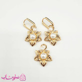 نیم ست زنانه ژوپینگ مدل گل و مروارید کد 2291