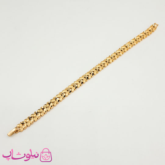 دستبند زنانه ژوپینگ مدل برگ کد 1991