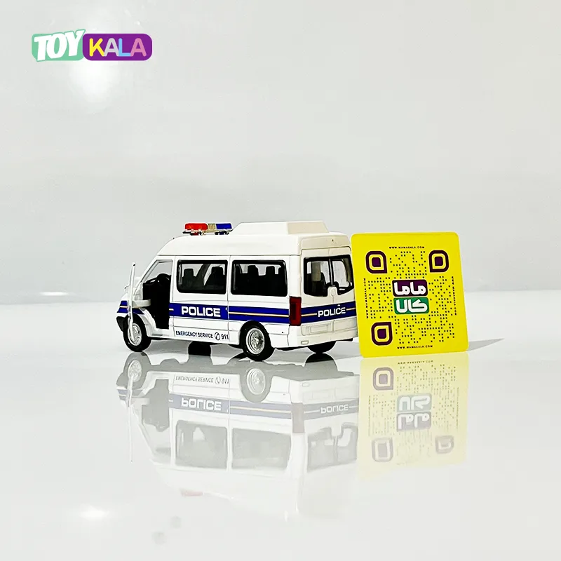 اسباب بازی ماشین پلیس موزیکال 12 سانتیمتر (کد 060)