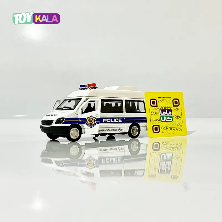 اسباب بازی ماشین پلیس موزیکال 12 سانتیمتر (کد 060)