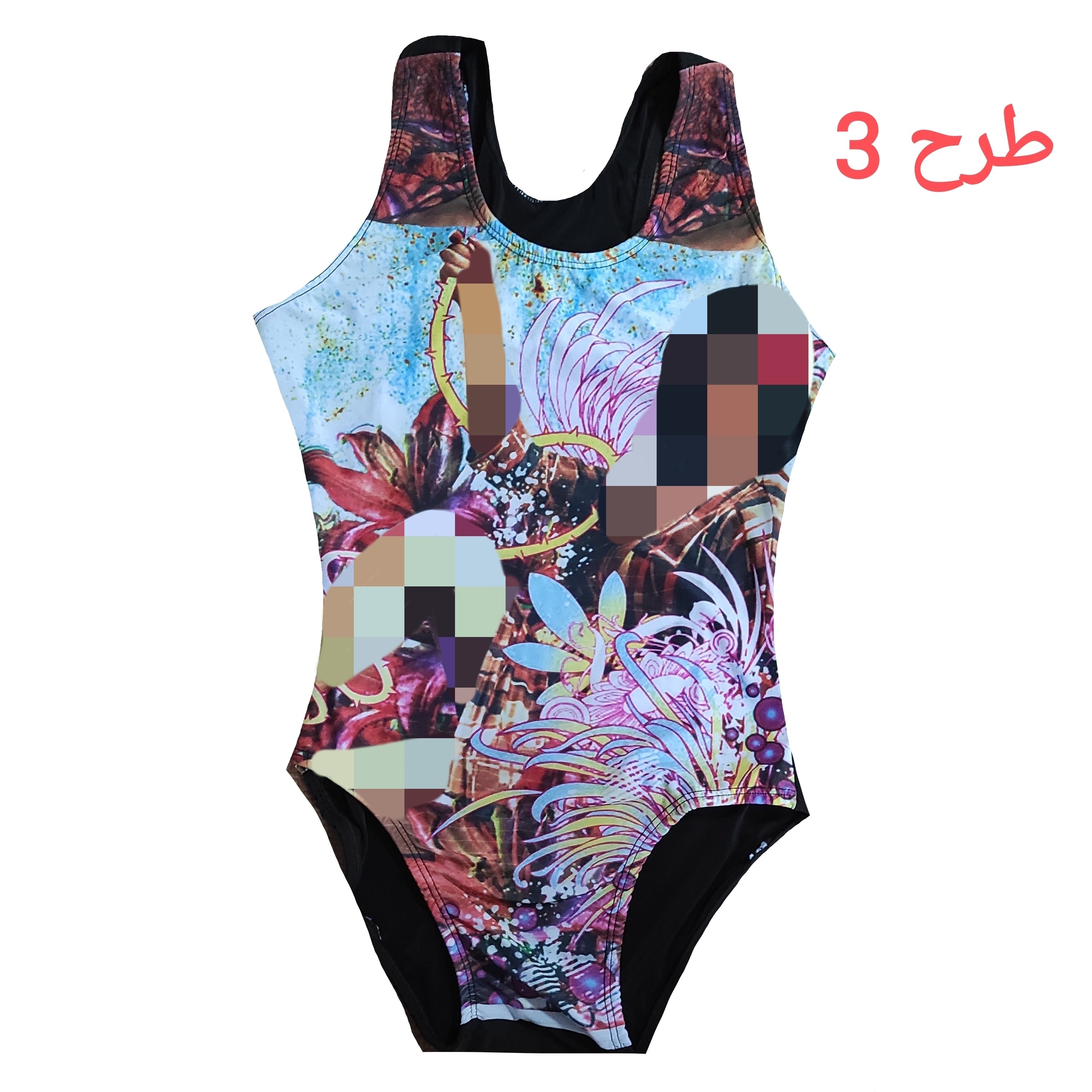 مایو اسلیپ مایو شنا دخترانه و زنانه ضد کلر وارداتی اعلا سایز S تا 3XL