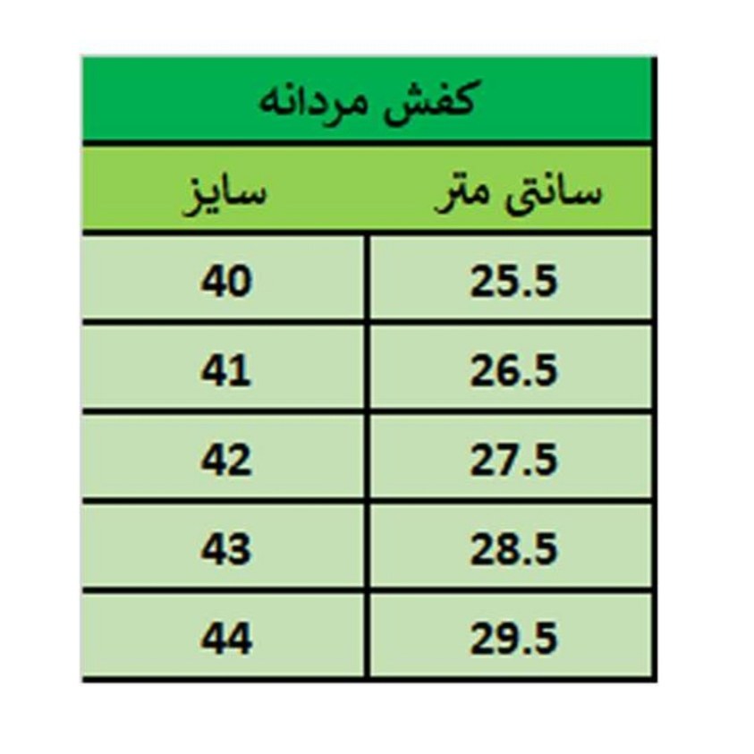 کفش مردانه رسمی کشی مدل پارس رنگ مشکی