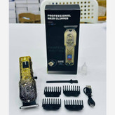 ماشین اصلاح ریش تراش حرفه ای Lt-809 آرایشگری - نمایشگر دار - تیغه سرامیکی - طراحی جذاب ایکس