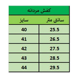 (اقساط 12 ماهه) کفش مردانه بندی مدل کژوال رنگ مشکی پرفرووش