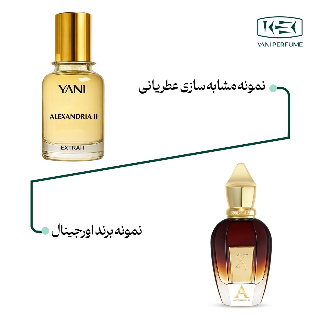 عطر زرجوف الکساندریا دو با رایحه شرقی چوبی و طبع گرم-حجم 50میل اکسترادپرفیوم از عطریانی