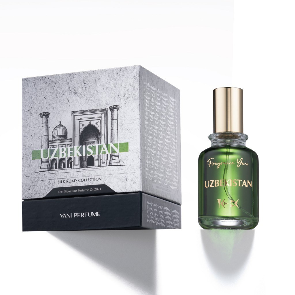 عطر زنانه و مردانه ازبکستان  با رایحه معتدل 50 میل اکسترا د پرفیوم از برند عطریانی
