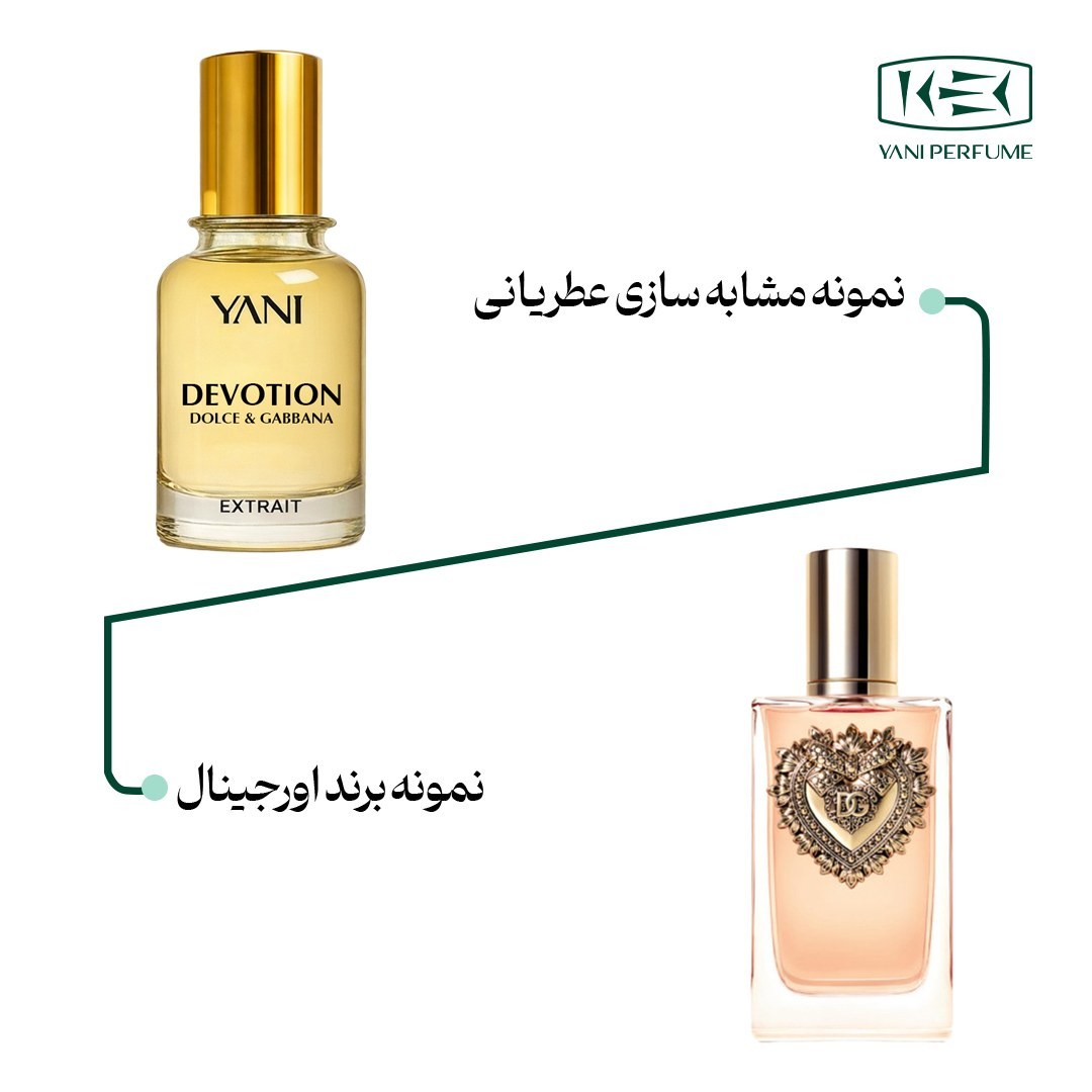 عطر دولچه گابانا دوشن با رایحه ملایم و شیرین حجم 30 میلیلیتر از برند عطریانی